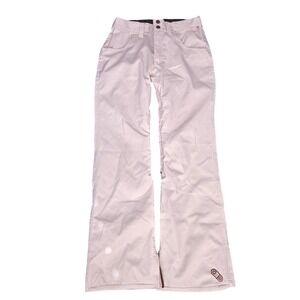 Airblaster Signature Outerwear Ski Snowboard Pants Women's Size S Beige Flare